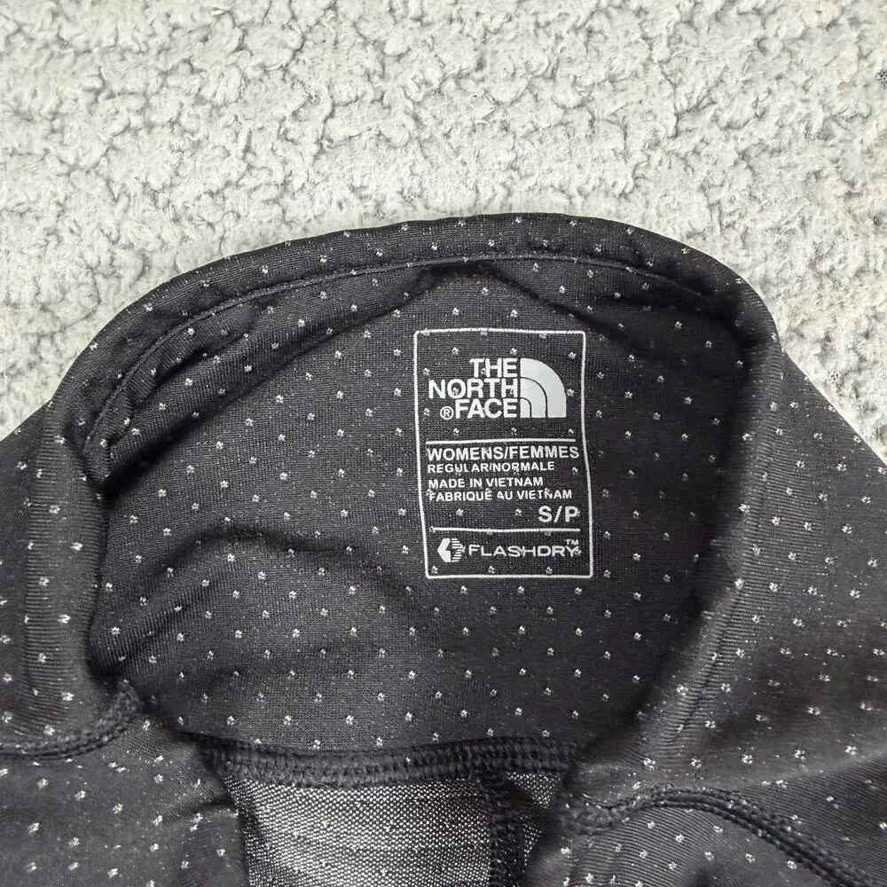 The North Face Leggings Womens Black Small Polka Dot Lace Ankle Athleisure